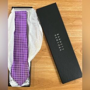 NWT Barneys New York Neck Tie in Purple